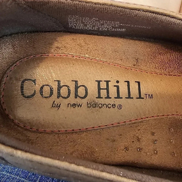 Cobb Hill Ankle Boots Women's 7 W Brown Leather Comfort Slip On Heel Adele Ch - Picture 10 of 12